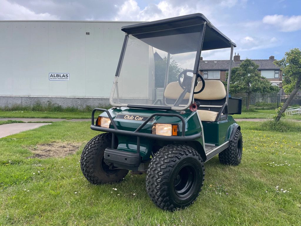Clubcar Verhoogd met kenteken