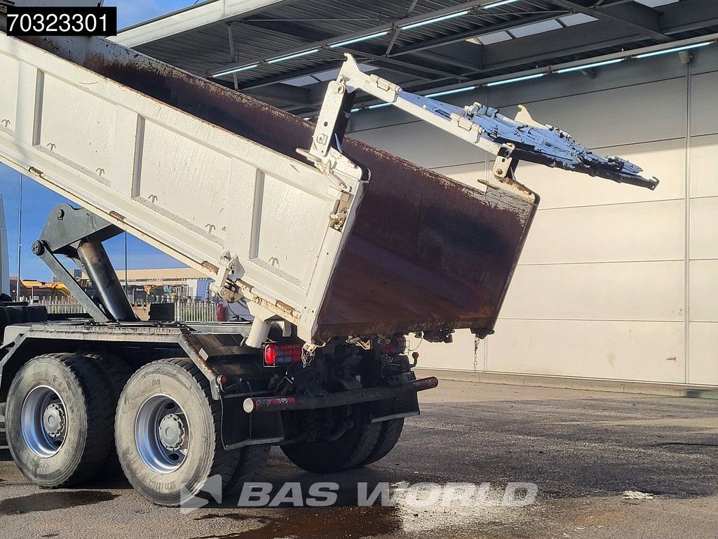 MAN TGA 35.440 8X4 12m3 tipper Steel suspension Manual Retarder Euro 4