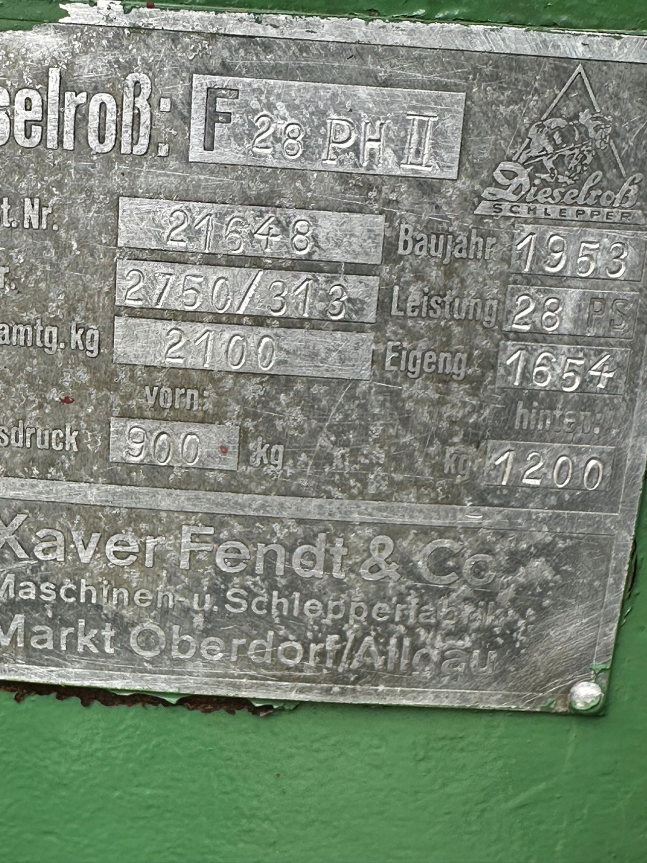 Fendt F 28 H