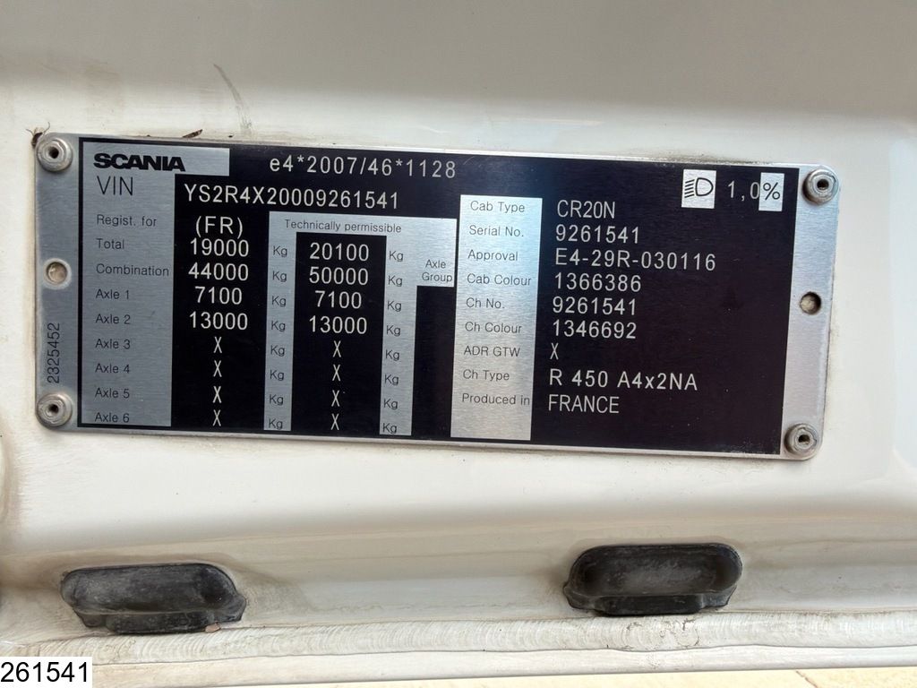 Scania R 450 EURO 6d, Retarder, PTO, Standairco