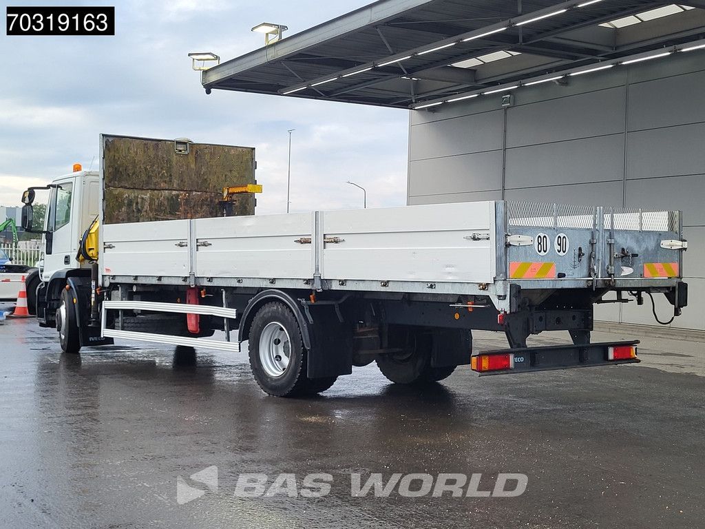 Iveco Eurocargo 160E280 4X2 Hyva V911 3S Crane Kran 750cm box Manual Euro 5