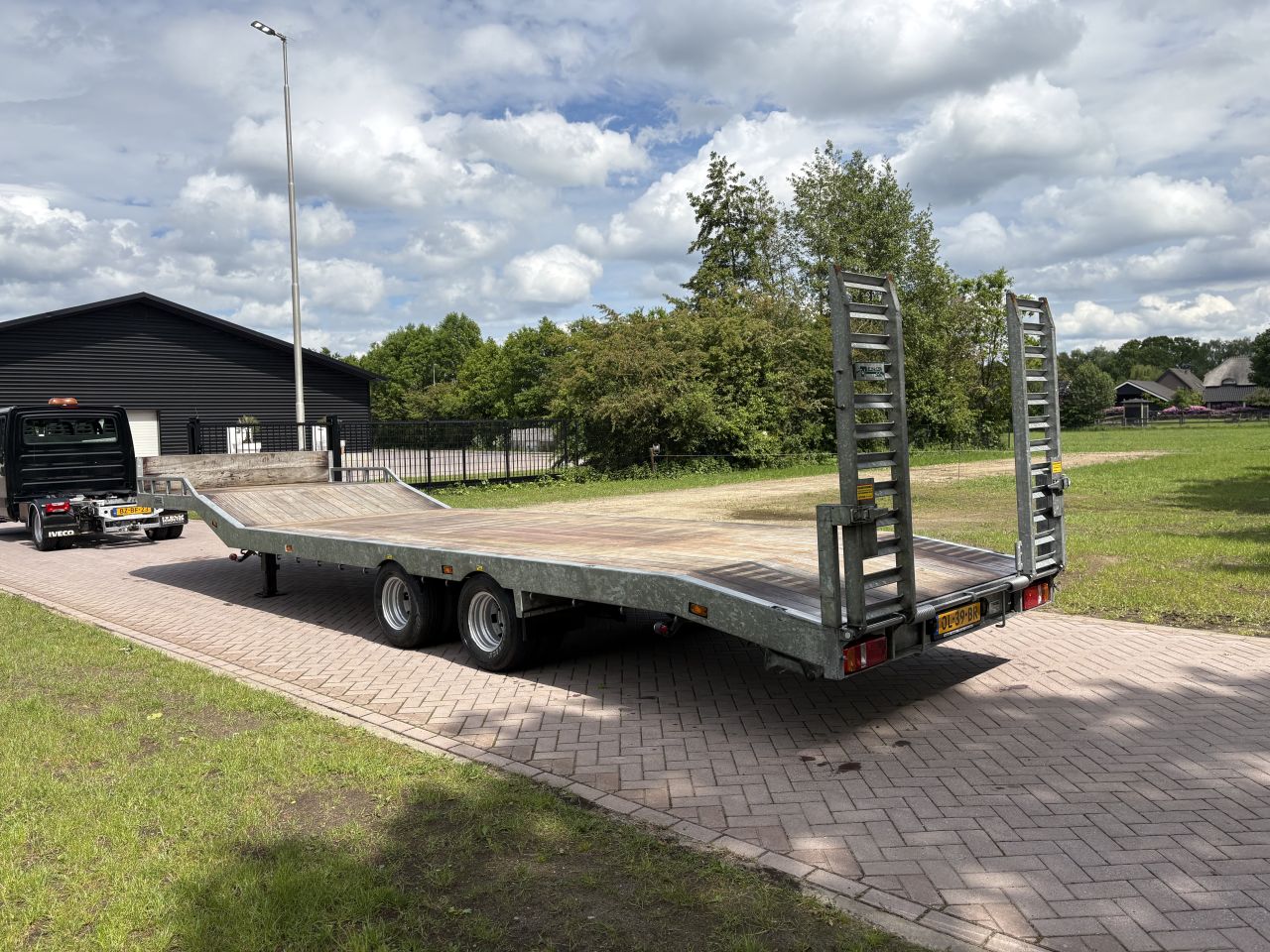 Be oplegger 10 TON semi dieplader Veldhuizen