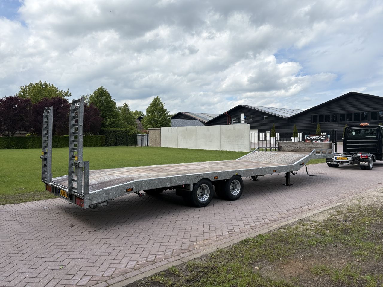 Be oplegger 10 TON semi dieplader Veldhuizen