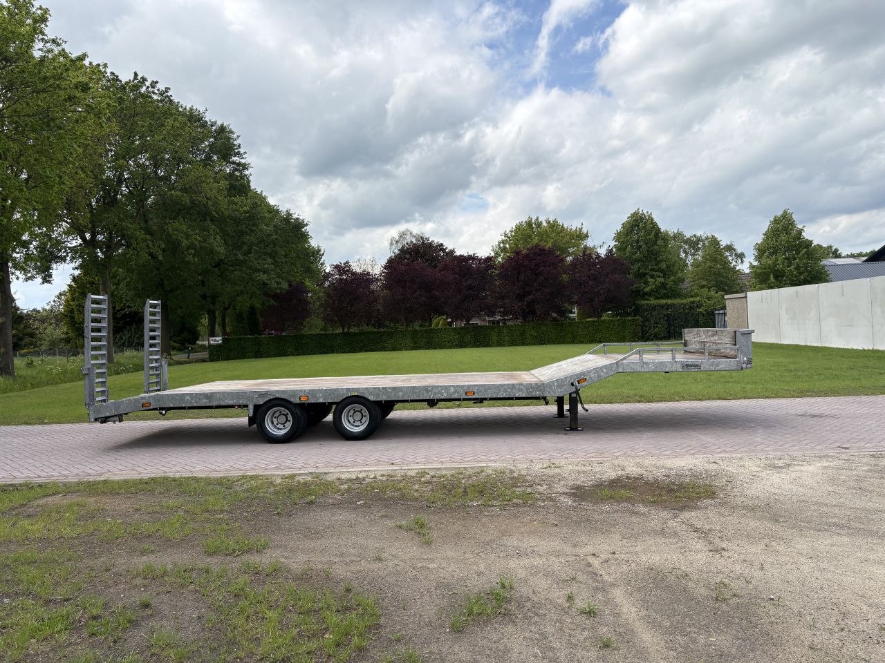 Be oplegger 10 TON semi dieplader Veldhuizen