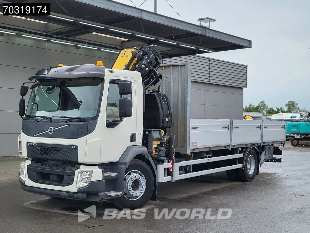 Volvo FL 280 4X2 Hyva HC153X E3 Crane Kran Automatic Euro 6