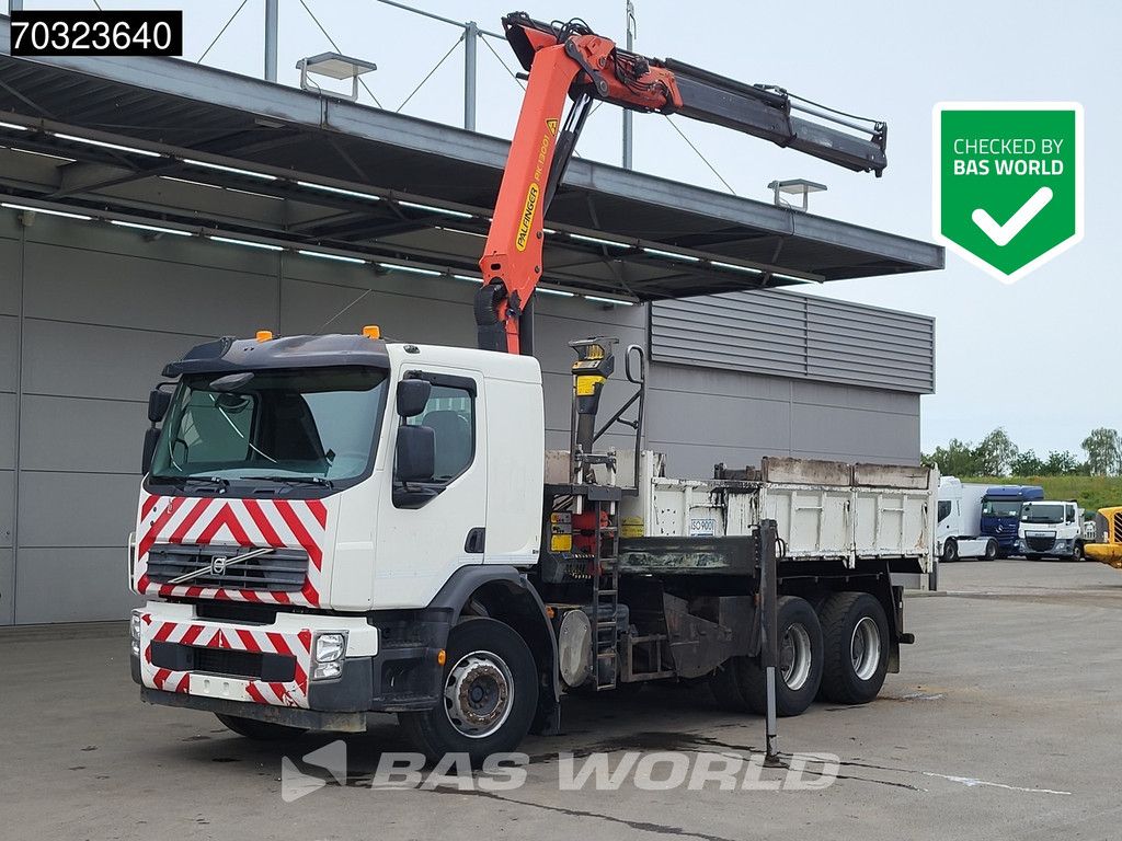 Volvo FE FE 300 6X4 Palfinger PK13001 Manual Gearbox Full Steel Big-Axle Euro 5