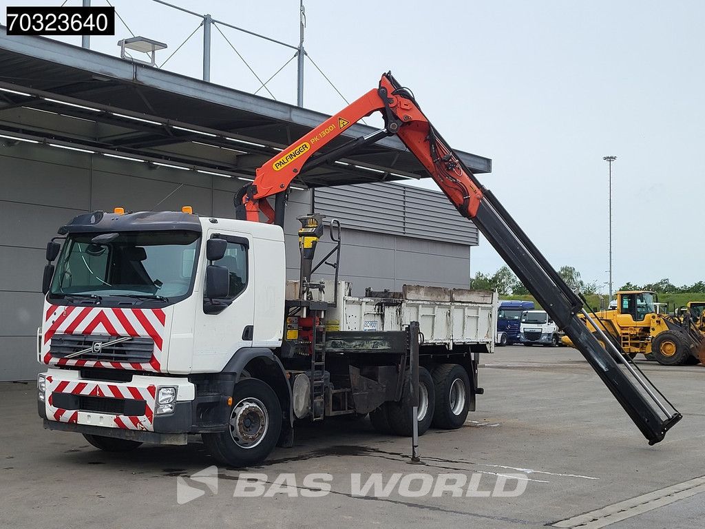 Volvo FE FE 300 6X4 Palfinger PK13001 Manual Gearbox Full Steel Big-Axle Euro 5