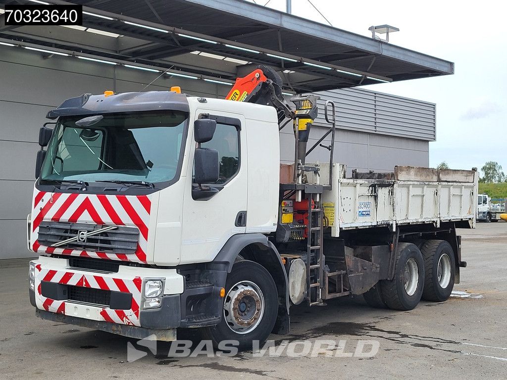 Volvo FE FE 300 6X4 Palfinger PK13001 Manual Gearbox Full Steel Big-Axle Euro 5