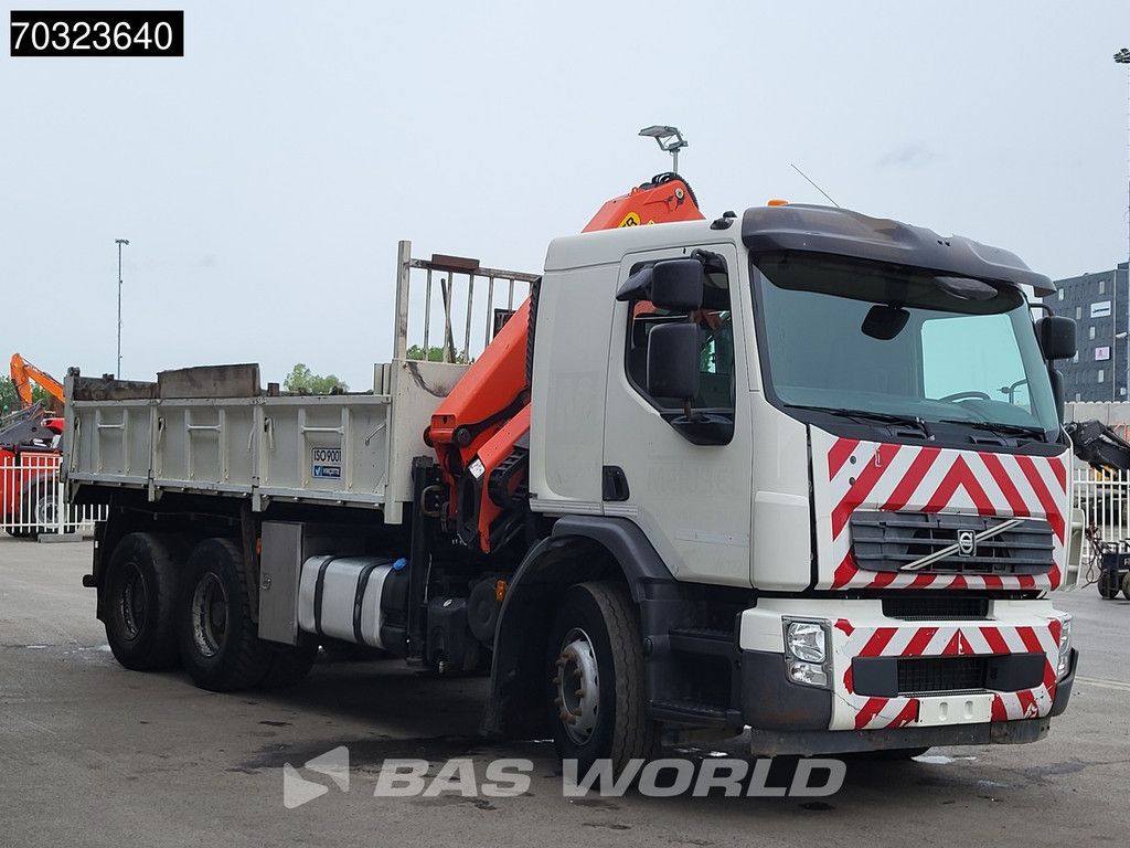 Volvo FE FE 300 6X4 Palfinger PK13001 Manual Gearbox Full Steel Big-Axle Euro 5