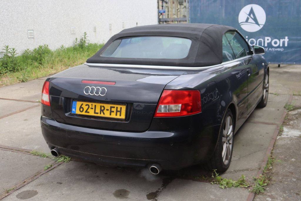 Audi A4 Convertible Petrol 221hp 2003 (Margin)