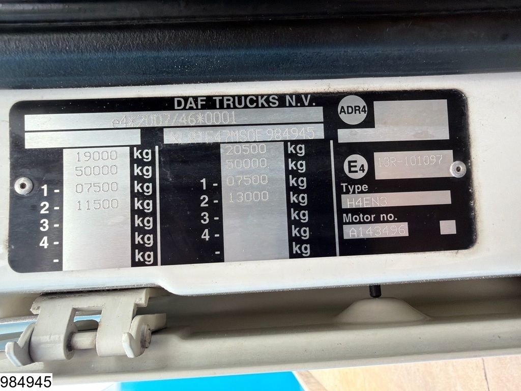 DAF XF 460 EURO 5, Retarder, Standairco, Magnetron,