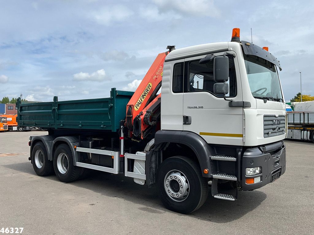 MAN TGA 26.430 6x4 Palfinger 15 Tonmeter laadkraan