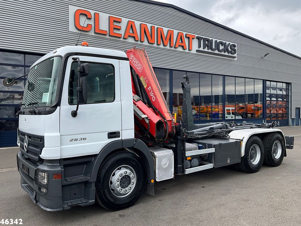 Mercedes-Benz Actros 2636 Fassi 19 Tonmeter laadkraan