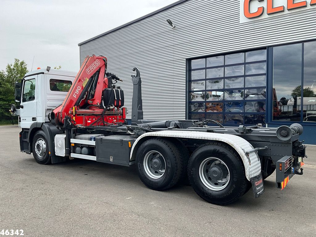 Mercedes-Benz Actros 2636 Fassi 19 Tonmeter laadkraan