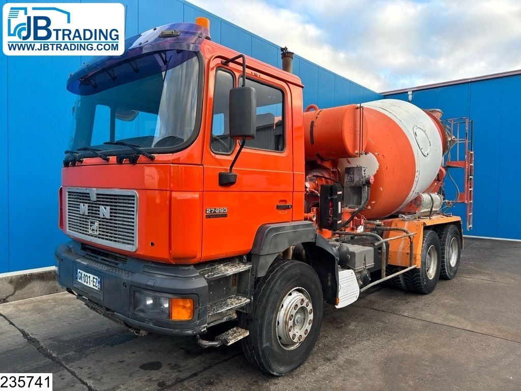 MAN 27 293 6x4, Manual transmission, Steel suspension