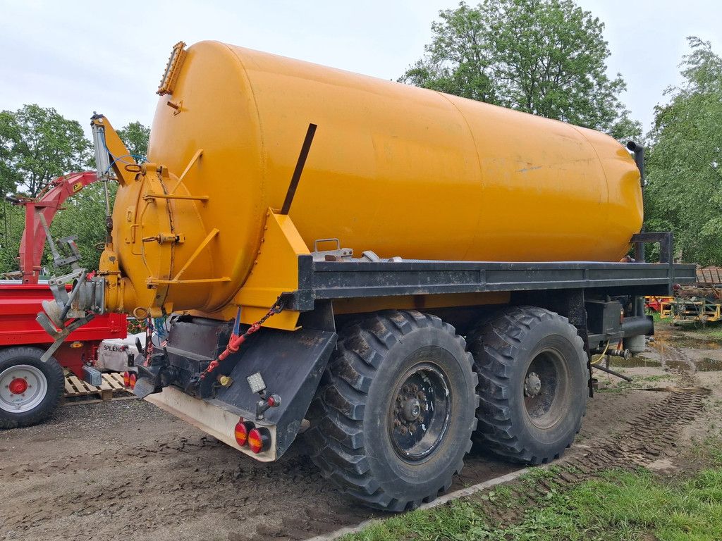 Zelfbouw Water mesttank 15000L gestuurd