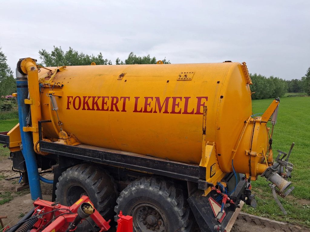 Zelfbouw Water mesttank 15000L gestuurd