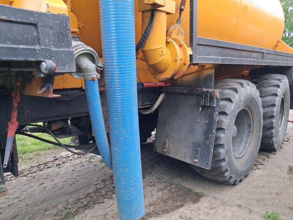 Zelfbouw Water mesttank 15000L gestuurd