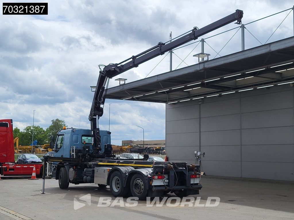 Volvo FE 320 4X2 HIAB 144 E-3 HIDUO Crane 20tons cable system Full air suspension Lift Axle