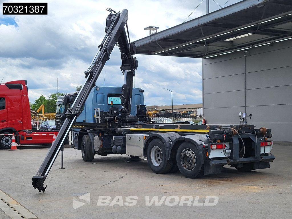 Volvo FE 320 4X2 HIAB 144 E-3 HIDUO Crane 20tons cable system Full air suspension Lift Axle