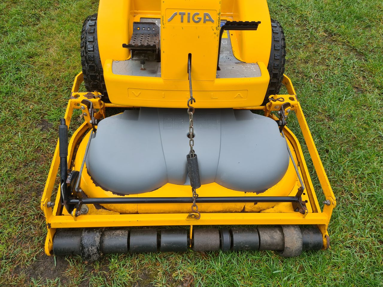 Stiga villa frontmaaier mulch mulchmaaier hydrostaat.
