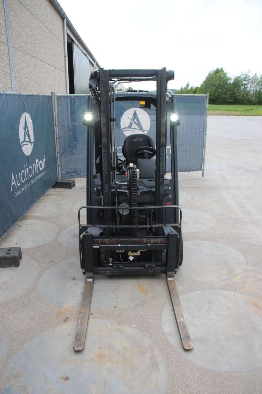 Linde E16C-02 Electric Forklift 1600kg 4m 2017