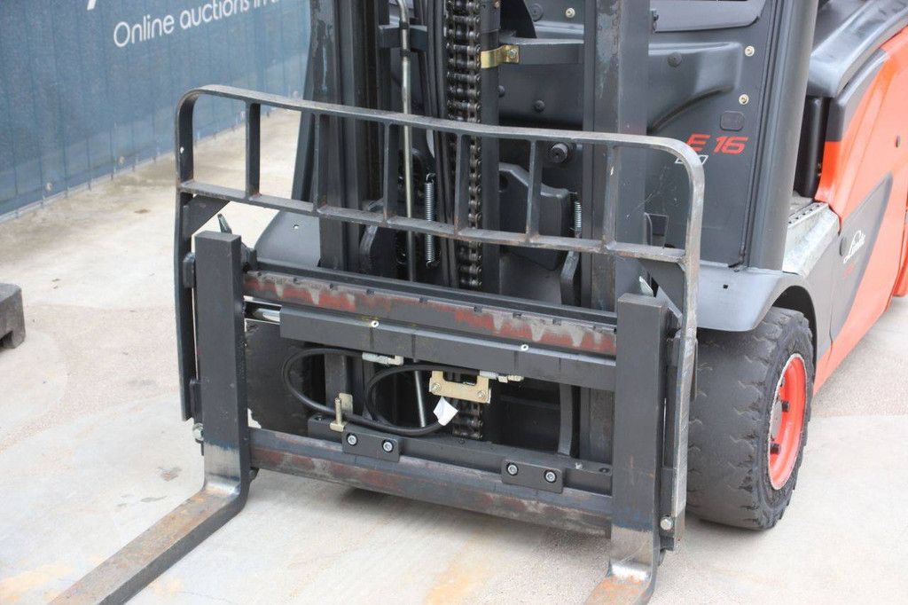 Linde E16C-02 Electric Forklift 1600kg 4m 2017