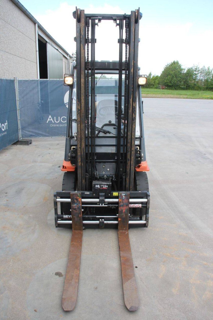 Heftruck Toyota 42-7FGF25 LPG 2500kg 4.0m 2007