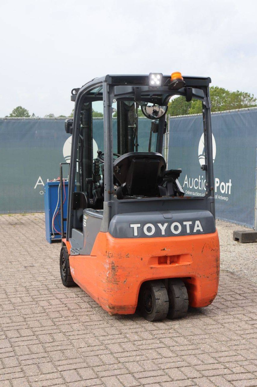 Toyota 8FBET16 Electric Forklift 1600kg 4.5m 2014
