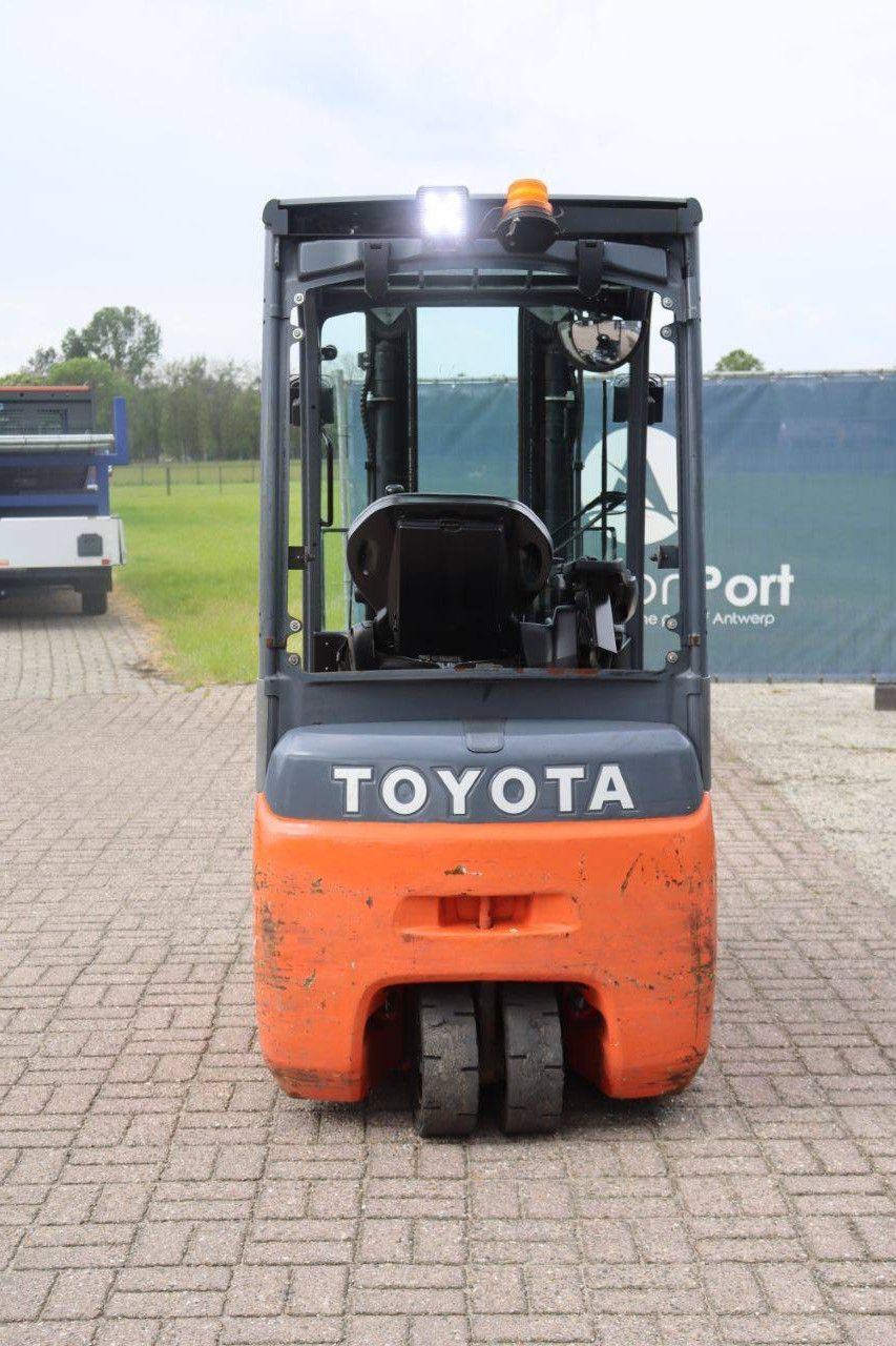 Toyota 8FBET16 Electric Forklift 1600kg 4.5m 2014