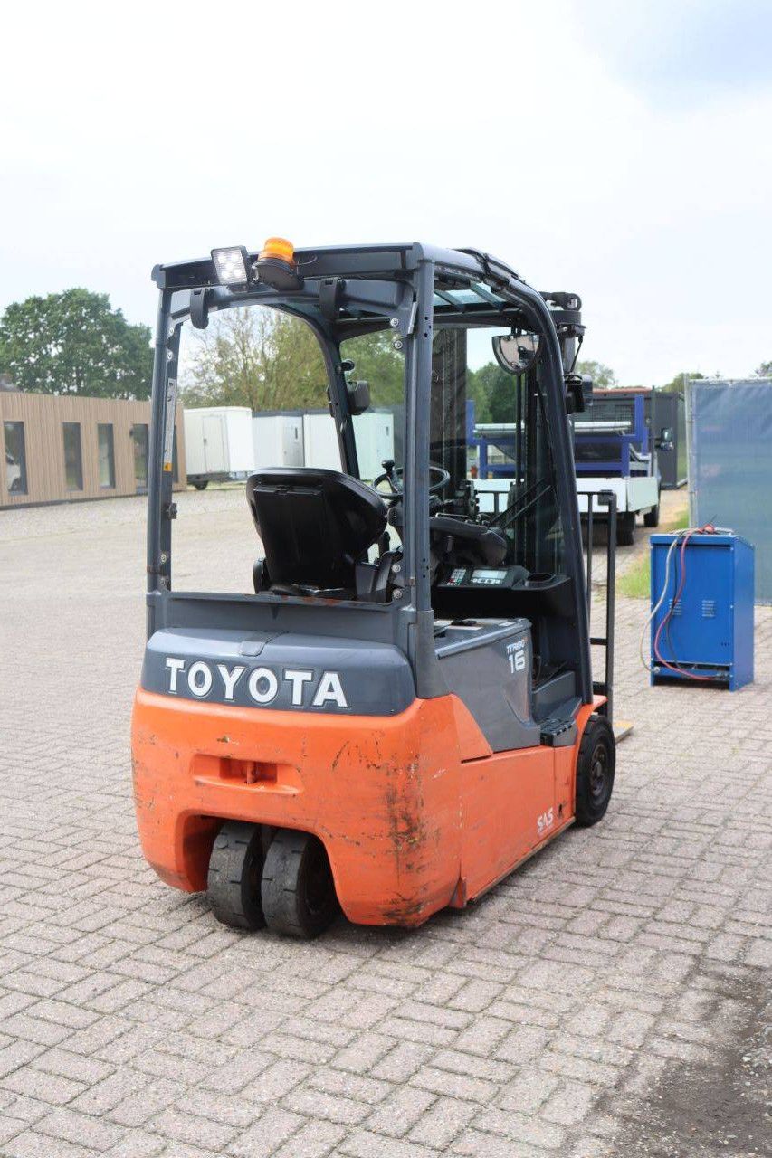 Toyota 8FBET16 Electric Forklift 1600kg 4.5m 2014