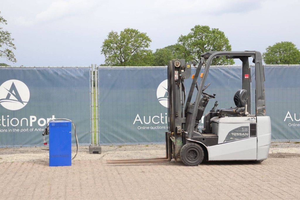 Nissan 1N1L18Q Electric Forklift 1250kg 4.75m 2011