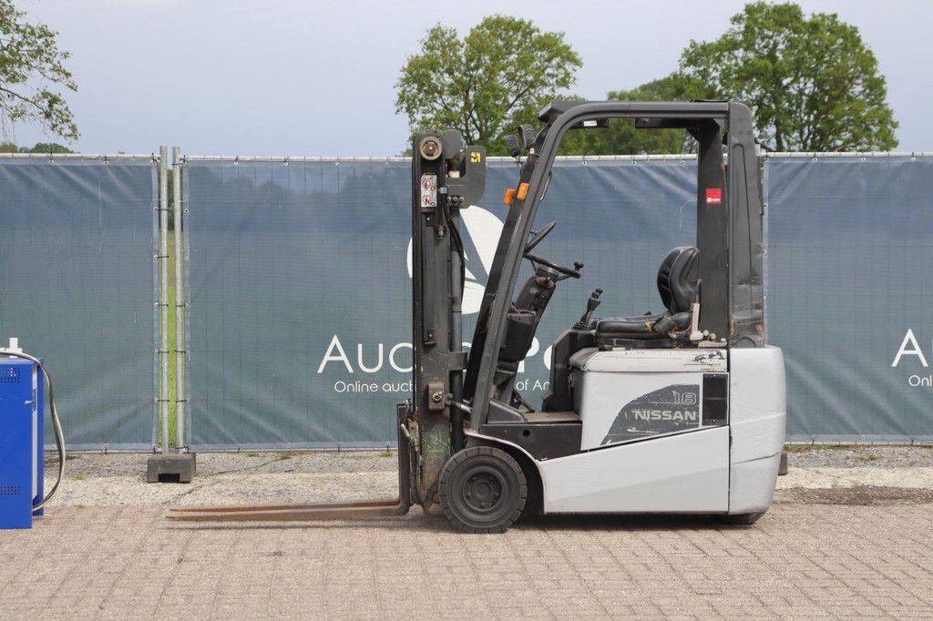 Nissan 1N1L18Q Electric Forklift 1250kg 4.75m 2011