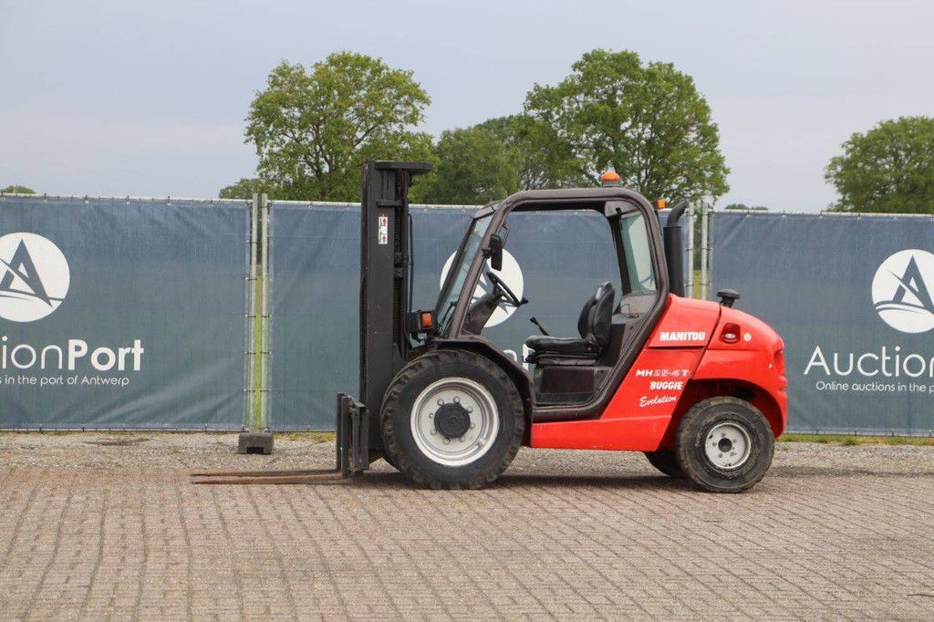 Rough-Terrain Forklift Manitou MH25-4 Diesel 2500kg 4.3m 2005