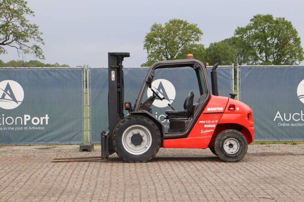 Rough-Terrain Forklift Manitou MH25-4 Diesel 2500kg 4.3m 2005