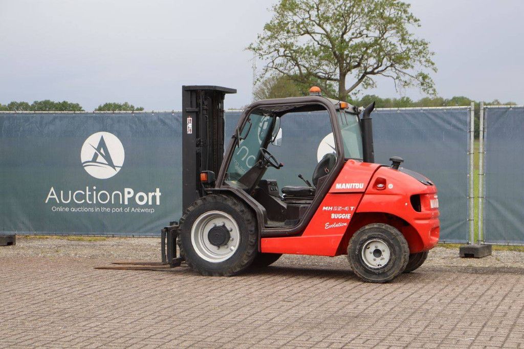 Rough-Terrain Forklift Manitou MH25-4 Diesel 2500kg 4.3m 2005