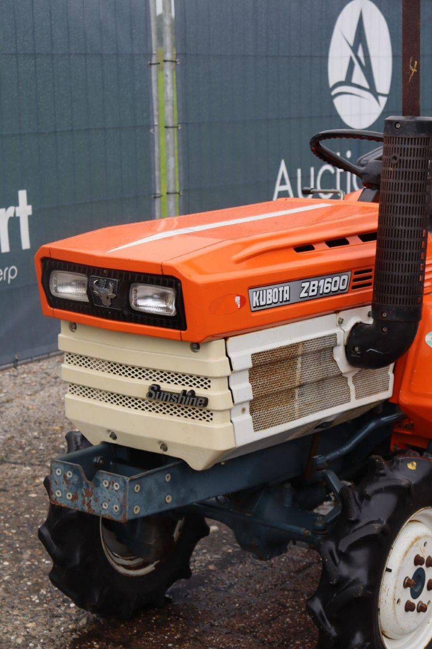 Minitractor Kubota B1600DT Diesel 16pk