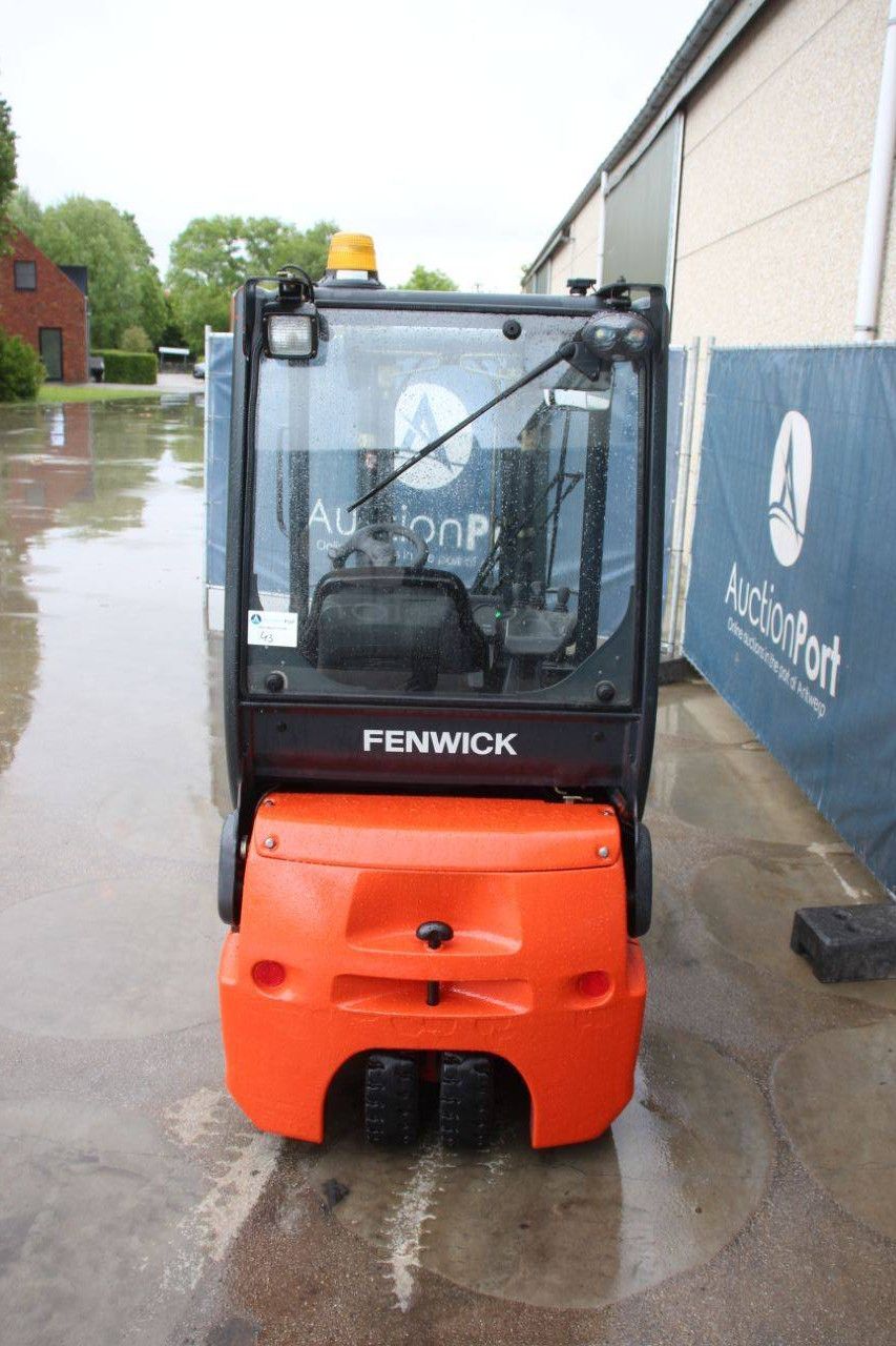Linde E14-02 Electric Forklift 1400kg 4.02m 2001