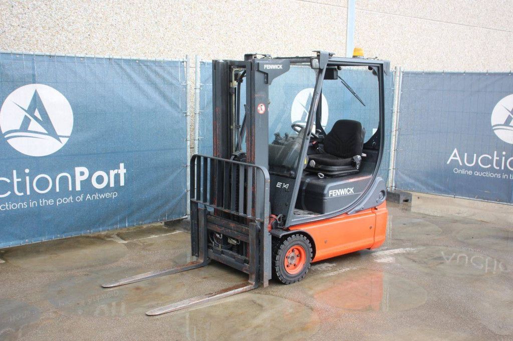 Linde E14-02 Electric Forklift 1400kg 4.02m 2001