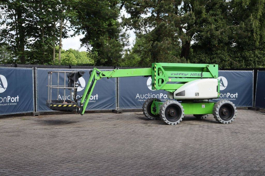 Articulating boom lift Nifty HR15D 4X4 Diesel 15.7m 2014