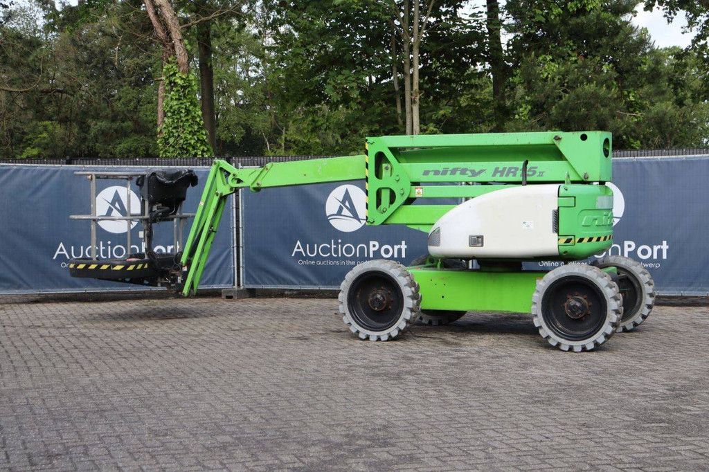 Articulating boom lift Nifty HR15D 4X4 Diesel 15.7m 2014