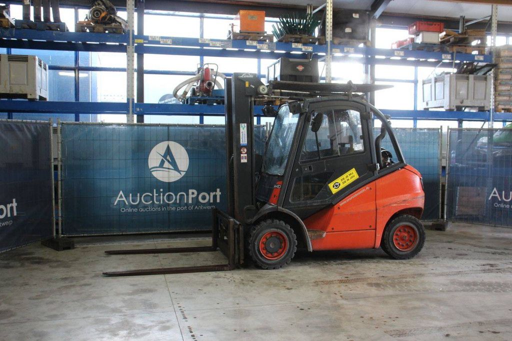 Heftruck Linde H40T LPG 4000kg 7.0m 2005