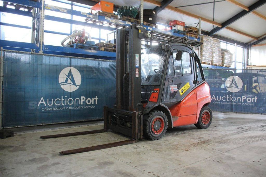 Heftruck Linde H40T LPG 4000kg 7.0m 2005