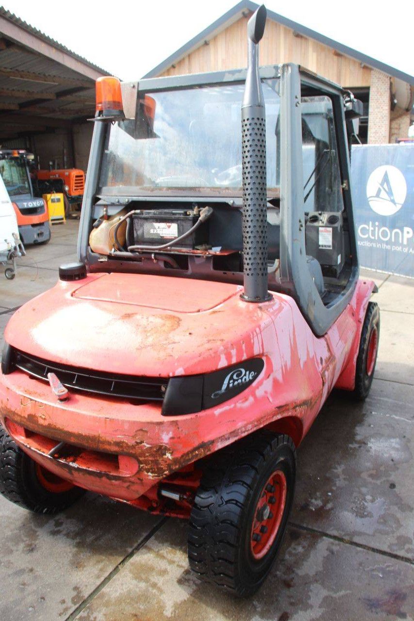 Linde H45D-600 Diesel Forklift 4500kg 4.5m 1998