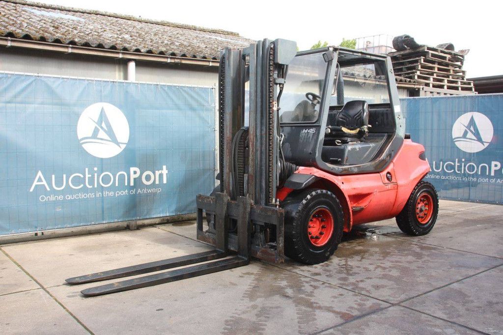 Linde H45D-600 Diesel Forklift 4500kg 4.5m 1998