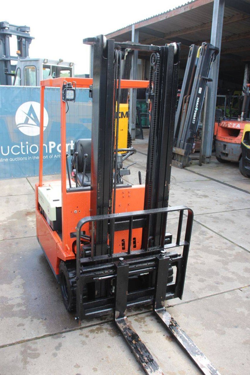 Toyota 2FBE13 Electric Forklift 1250kg 3.5m 1985