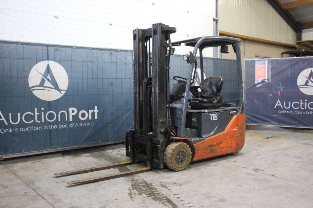 Toyota 8FBE18T Electric Forklift 1800kg 4.7m 2018