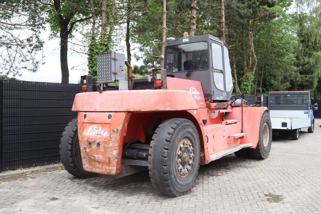 Linde H220 Diesel Rough-Terrain Forklift 22000kg 5.0m 2001
