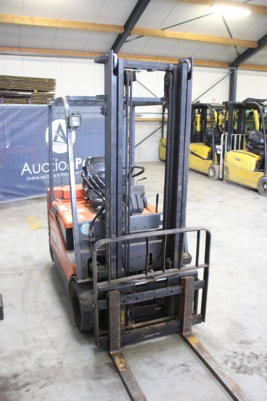 Toyota 5FBE18 Electric Forklift 1750kg 3.5m 2000