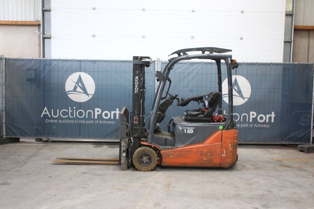 Toyota 8FBE18T Electric Forklift 1800kg 4.3m 2020